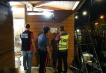 Sequestro di strutture abusive sul lungomare di Gallico presso noto stabilimento balneare