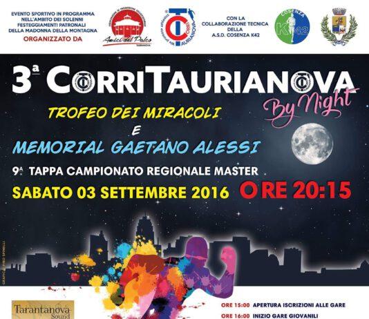Sabato 3 settembre “Corri Taurianova by night”