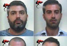 Quattro arresti a Palmi, foto e nomi