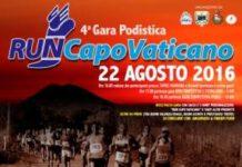Il 22 agosto quarta edizione del Run Capo Vaticano