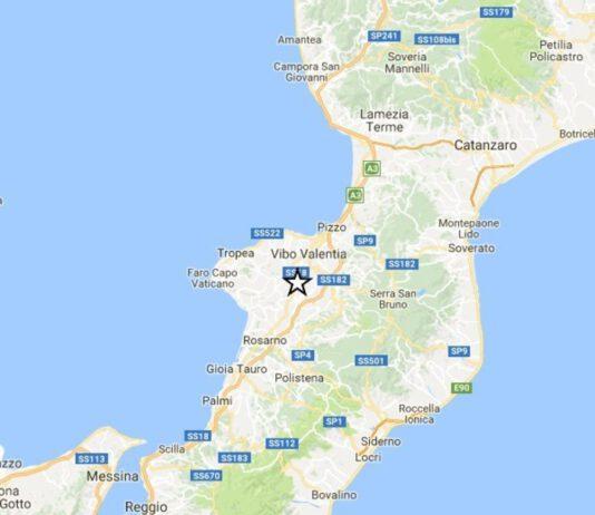 Scossa di terremoto in Calabria