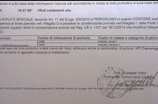 Comitato spontaneo di cittadini per la tutela dell’ambiente presenta esposto segnalazione