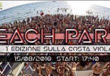 Beach party Tonnara di Palmi al Sunset Beach Club