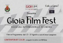 Al via domani il Gioia Film Fest
