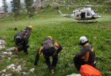 Colpito da infarto mentre va a funghi- Salvato e soccorso da Soccorso Alpino