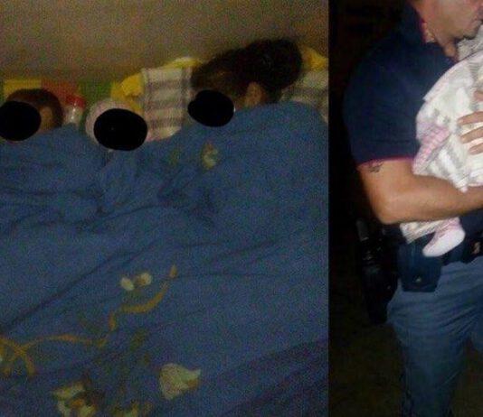Calabria, mamma dorme all’aperto con bimbi e neonato, poliziotti pagano albergo