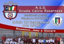 Inizia la nuova stagione per la Scuola Calcio Rosarnese