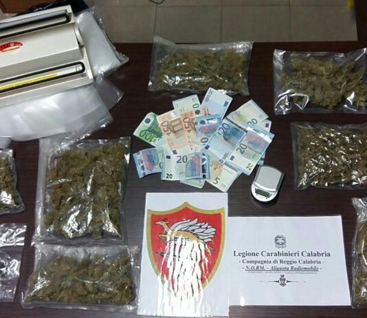 Arrestato studente di Cittanova per spaccio