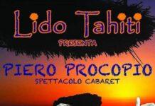 Il cabarettista Piero Procopio al Tahiti della Tonnara di Palmi