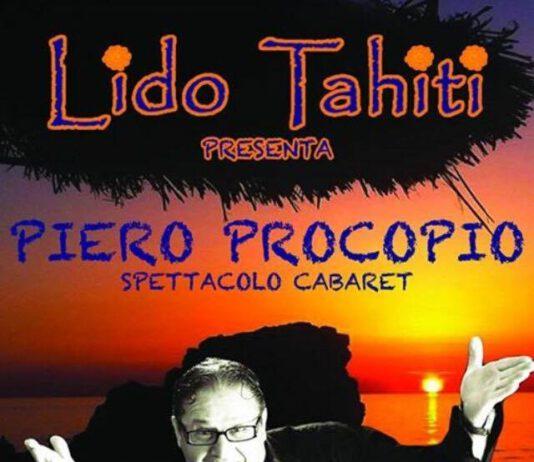Il cabarettista Piero Procopio al Tahiti della Tonnara di Palmi