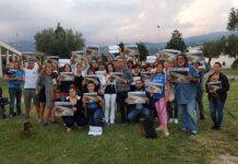 #MaiPiùComeVicky, Ottima presenza al flash mob animalista