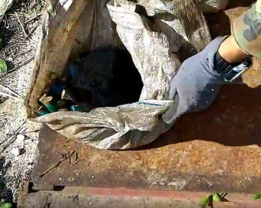 Armi rinvenute all’interno di una botola nel reggino VIDEO