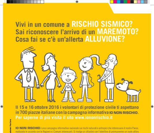 “Io Non Rischio”: il 15 e il 16 ottobre i volontari Anpana Gepa in piazza a Taurianova