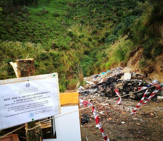 Sequestrata discarica abusiva