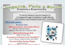 Don Gaudioso Mercuri e l’ASD SAINT MICHEL organizzano l’8 Novembre il Convegno “Legalità, Fede e Sport. Giustizia e Misericordia”