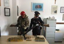 Rinvenute armi tra le campagne nel reggino