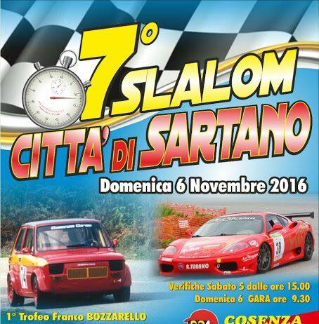 Domenica lo “Slalom Città di Sartano”