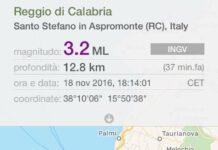 Scossa di terremoto nel reggino