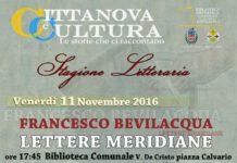 Terzo appuntamento per la Stagione Letteraria Cittanovese