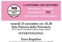 25 novembre, famiglie e lavoratori insieme per il NO alla riforma che deforma