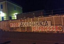 Blitz di Azione Identitaria a Nocera Terinese