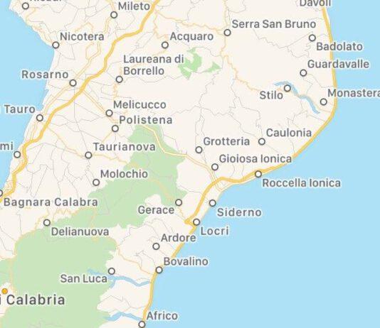 Terremoto al largo Costa Calabra