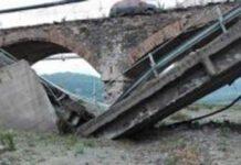 Calabria, crolla ponte nel reggino
