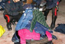 Rinvenuti capi d’abbigliamento rubati