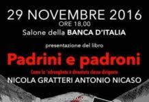 Reggio, martedì 29 novembre Nicola Gratteri presenta “Padrini e Padroni”