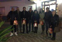 La FIDELITAS regala i panettoni e lo spumante ad una casa famiglia di Corigliano