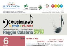 Reggio, domani al Teatro Cilea “Musicando la scuola si AD…OPERA”: una giornata di eventi con grandi relatori e la serata di gala “Chrìscimata”