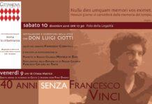 Domani a Cittanova don Luigi Ciotti per l’intitolazione del Polo della legalità a Francesco Vinci