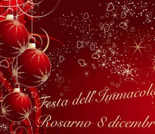 Rosarno “Festa dell’Immacolata”-8 dicembre dalle ore 16:30