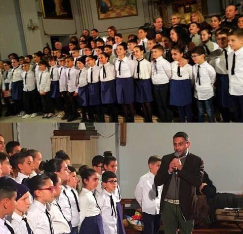 Rosarno, Concerto di Natale delle classi quinte C/ D/ E Scuola Primaria M. Zita