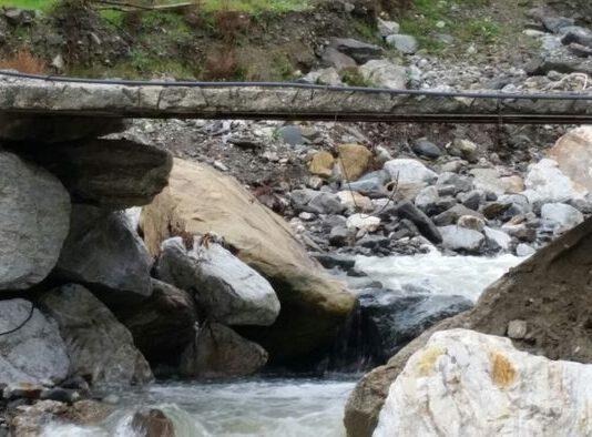 Crollo ponte nel reggino, 9 famiglie isolate