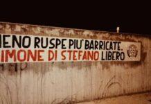 “Meno ruspe più barricate”, striscioni a firma CasaPound in 100 città italiane per Di Stefano libero