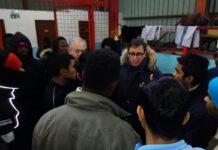 Immigrazione: Marziale in visita allo Scatolone di Reggio Calabria