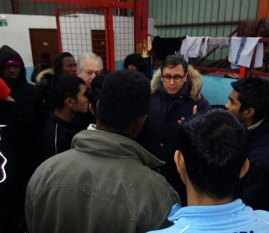 Immigrazione: Marziale in visita allo Scatolone di Reggio Calabria