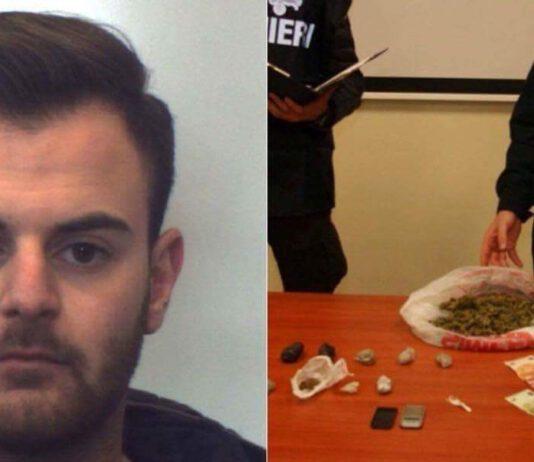 Arrestato 23enne per detenzione stupefacente ai fini spaccio