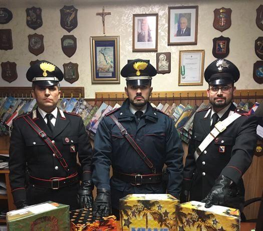 Detenzione illegale di botti, arrestato 21enne