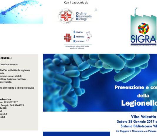 Domani Incontro “Prevenzione e controllo della legionellosi”