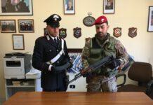 Scoperto un Kalashnikov nella Piana. Era nascosto in un casolare