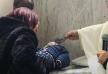 Battezzata piccola ospite progetto Sprar