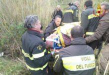 Anziano disperso nel reggino, ritrovato dai vigili del fuoco