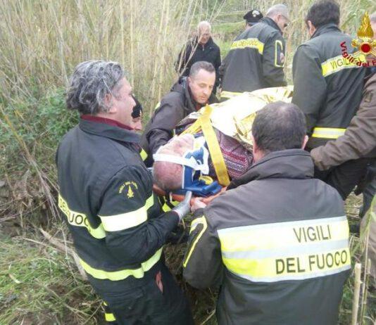 Anziano disperso nel reggino, ritrovato dai vigili del fuoco