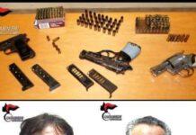 Detenzione illegale di armi, due arresti