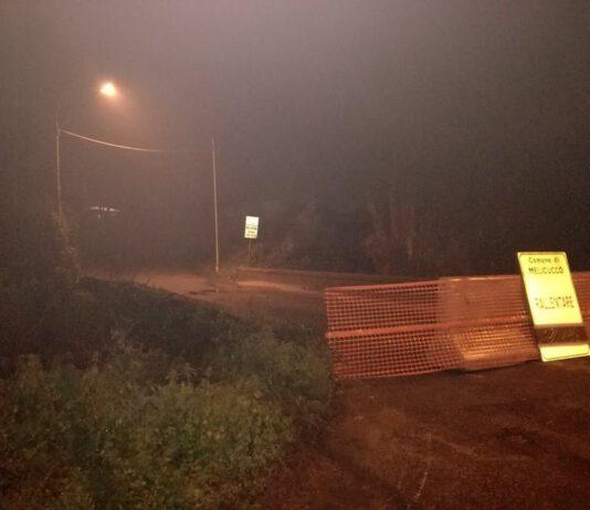 Melicucco, chiusa strada SP 5(innesto SS18 Rosarno e Innesto SS106)