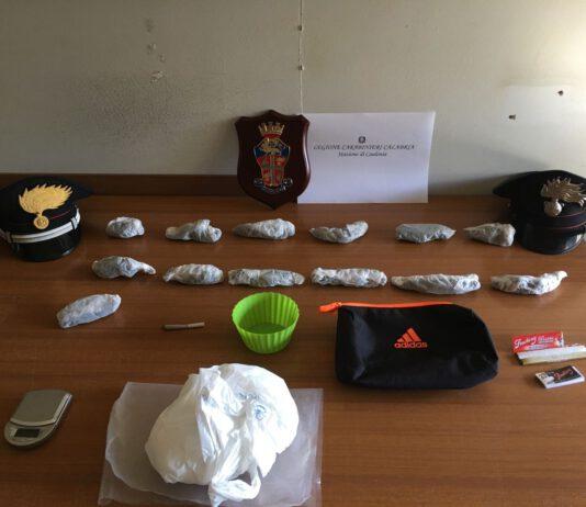 Arrestato minore per detenzione stupefacenti ai fini di spaccio