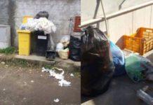 Rosarno, segnalazione spazzatura