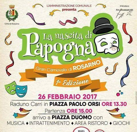 Rinviato causa maltempo il Gran Carnevale di Rosarno